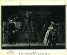1981 Press Photo Houston Grand Opera's production of Puccini's 