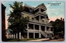 Postcard Mount Pleasant PA Hospital 1915 picture