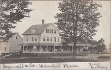 Cogswell & Co. Wendell Massachusetts House 1907 RPPC Photo Postcard picture