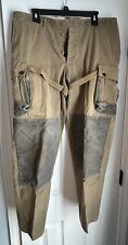 WW2 M42 Reinforced Jump Uniform Trousers At The Front Reproduction Size 34/34 picture