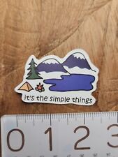 CAMPING STICKER Camping Decal Hiking Sticker Hike State Park National Park picture