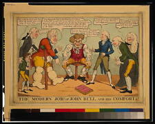 Modern Job,John Bull,George IV,King of Great Britain,Henry Addington Sidmouth picture