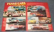 1973 Funny Car Magazine Pictorial Vintage Article 