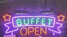 Buffet Open Neon Light Sign 20