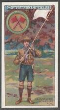 Churchman's Boy Scout card, A Series, 1916, No 29, An Improvised Signalling Flag picture
