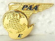 ✈️PAA Pan American World Airways employee award tie pin advertising picture