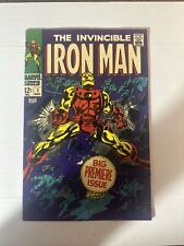 The Invincible Iron Man #1 Marvel Comics 1968 Excellent SEE PHOTOS picture