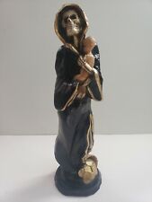 Santa Muerte / Blessed Color Black Fully Loaded Holding a Baby - Protection 17