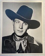 1940s WESTERN ACTOR ROBERT LIVINGSTON Vintage Original Photo BOLD CABALLERO picture