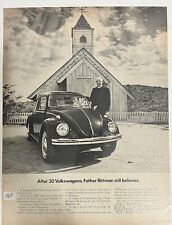 Vintage 1969 Volkswagen VW Beetle Bug - In Plastic Sleeve picture