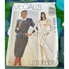 Vintage 1990s sewing pattern, McCall's 4752, two pieces dress, size 1, uncut picture