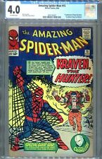 Amazing Spider-Man 15 ☀️ CGC 4.0 ☀️ 1st Appearance of Kraven The Hunter ☀️ 1964 picture