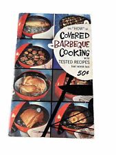 Vintage Weber The How of Covered Barbeque Cooking Grill Cookbook MCM 1960s picture