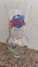 Planet Hollywood glass cup vintage new  8” tall picture