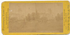Washington DC * Soldiers Home Stereo View 1860s  W.M. Chase SV  Cannon picture