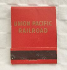 Vintage Red UNION PACIFIC RAILROAD Matchbook picture