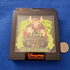 2023 Disney Parks Horned King Black Cauldron Countdown to Halloween Jumbo Pin picture