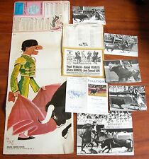 Rare Vtg 1970s Angel Peralta Pineda Photographs & Brochure Poster picture