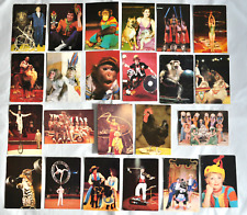 Lot of 23 Collectable USSR Pocket Wallet Calendars Soviet Circus 80-s. Russian picture