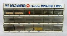 Vintage AC / Guide Automobile Lamps / Bulbs Metal Display Cabinet picture