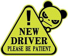 2pc New Driver Sticker Fridge Magnet Sign for Car, Reflective, New Driver Signs picture