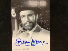 TWILIGHT ZONE A-66 BARRY MORSE AUTOGRAPHED CARD IN EXCELLENT CONDITION picture