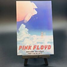 Pink Floyd Oakland Coliseum 1977 Concert 4 x 6 inch Poster Trading Card Wall Art picture