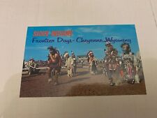 c.1970s Sioux Indians Frontier Days Cheyenne Wyoming Postcard picture