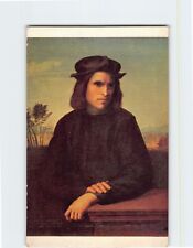 Postcard Portrait of young man By Musée du Louvre, Paris, France picture