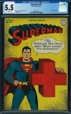 1945 D.C. Comics Superman 34 CGC 5.5. Red Cross War Cover picture