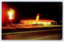 Sanford Florida FL Postcard Pinecrest Inn Highway South c1960 Vintage Antique picture