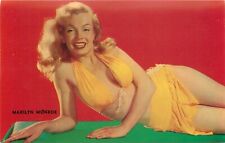 Vintage Postcard L-39 Young Marilyn Monroe Pin-Up, Thinking of You, Lusterchrome picture