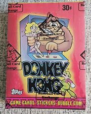 1982 Topps DONKEY KONG  Unopened Wax Box BBCE Sealed MINT picture