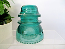 Vintage Hemmingray No. 42 Aqua  Green Glass Insulator picture