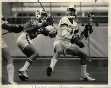1983 Press Photo Syracuse University Lacrosse Game - sys12454 picture
