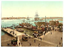 Photo:Harbor,Portsmouth,England,1890s picture
