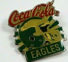 Vintage Philadelphia Eagles NFL Football Coca-Cola Sponsor Pinback picture