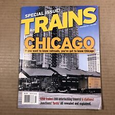 Trains Magazine railroad July 2003 Special Issue Chicago Illinois Map Guide picture