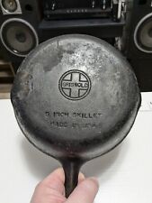Vintage Griswold #5 Cast Iron Skillet 8” Great Condition picture