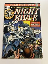 Great condition Night Rider #1 FN+ 1974 Bagged/Boarded We combine shipping picture