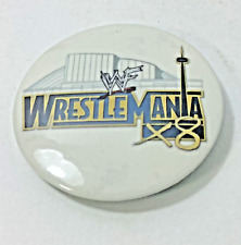 WWF Wrestlemania 18 Toronto Canada Button Pin picture