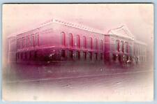 1910's CHICAGO ILLINOIS ART INSTITUTE AIRBRUSHED EMBOSSED POSTCARD picture