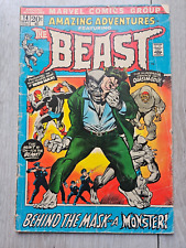 Amazing Adventures 14 Marvel Comics 1972 Low Grade Beast picture