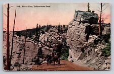 Silver Gate Yellowstone National Park Vintage Unposted Postcard picture
