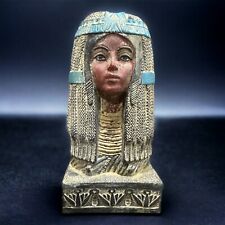 Rare Head Queen Hatshepsut Ancient Egypt Antique Hieroglyph Unique Egyptian BC picture
