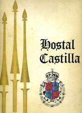 Hostal Castilla Menu Madrid Spain  English and Spanish picture