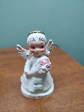 Vintage 1950's 60s May Birthday Angel Girl Japan  Ceramic  4