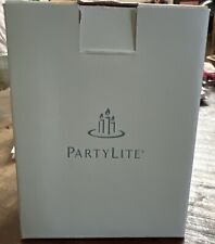Partylite 5F1110 White Blossom 5 Wax tea light Holders New In Box NOS REV B07 picture