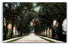 Postcard Entrance to St Agnes & Rural Cemeteries, Albany NY MA16 picture