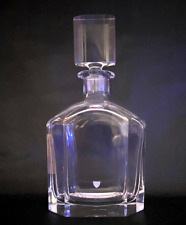 VINTAGE ORREFORS CRYSTAL Decanter Design by Ollie Alberius w/Stopper New In Box picture